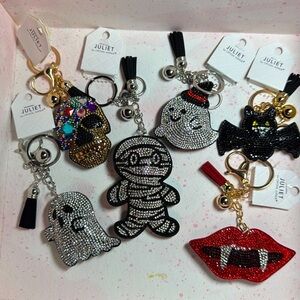 Juliet Bling Bag Charm/Key Chain